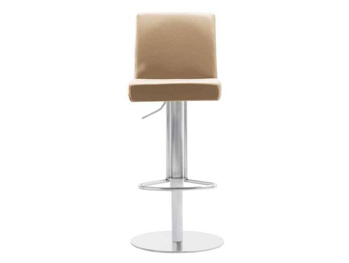 Designbarhocker, Beige, 42x49x108 cm, Microfaser & Edelstahl, Höhenverstellbar & Drehbar, Modern Designbarhocker, Beige, 42x49x108 cm, Microfaser & Edelstahl, Höhenverstellbar & Drehbar, Modern von Pharao24.de
