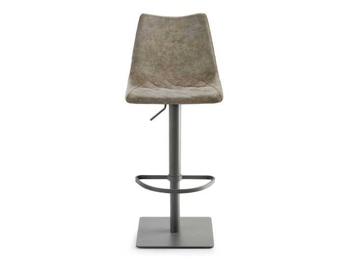 Designbarhocker in Schlammfarben Kunstleder Stahl von Pharao24.de