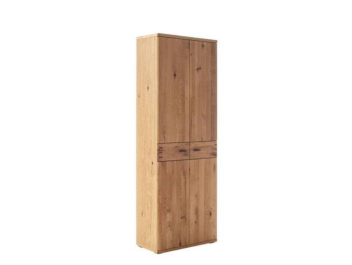 Dielenschrank Flurschrank mit Massivholz Türen geölt von Pharao24.de
