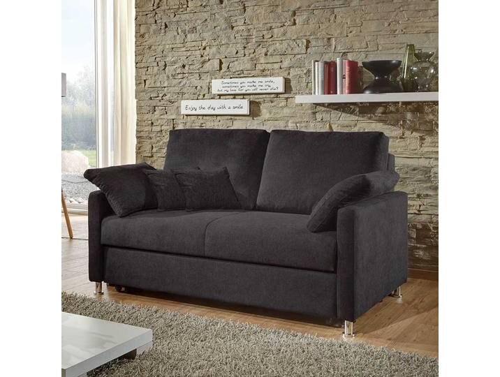 Doppelschlafsofa modern in Schwarz Made in Germany Doppelschlafsofa modern in Schwarz Made in Germany von Pharao24.de