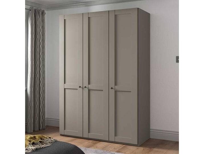 Drehtürschrank Landhaus modern in Hellgrau Made in Germany Drehtürschrank Landhaus modern in Hellgrau Made in Germany von Pharao24.de