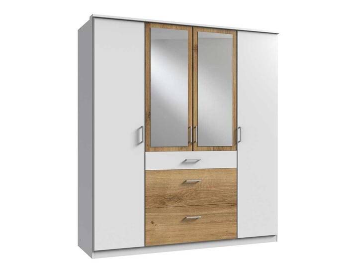 Drehtürschrank mit Spiegeln mit drei Schubladen Made in Germany Drehtürschrank mit Spiegeln mit drei Schubladen Made in Germany von Pharao24.de