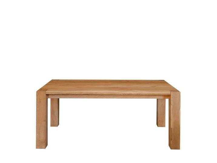 Echtholztisch Eiche geölt 180x90 cm rechteckiger Tischplatte von Pharao24.de