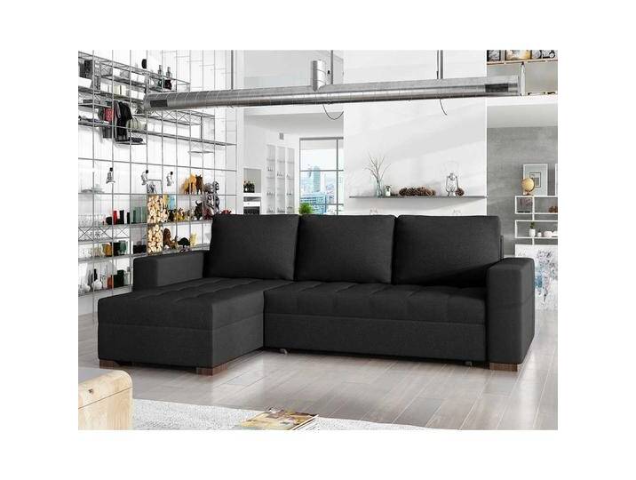 Ecksofa Schlafsofa in Schwarzbraun 237 cm breit von Pharao24.de