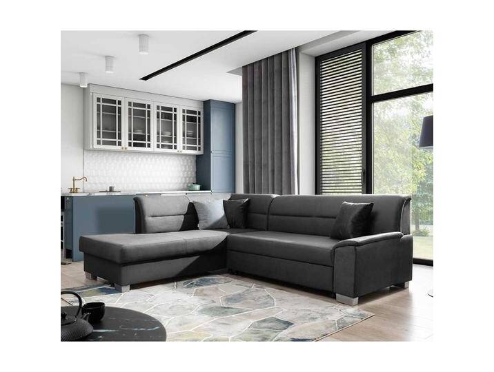 Ecksofa Schlafsofa in modernem Design mit Bettkasten von Pharao24.de