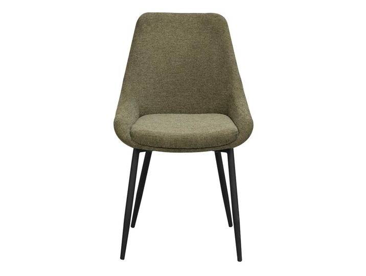 Esstisch Stühle mit Gestell aus Metall schwarz modernem Design (2er Set) von Pharao24.de