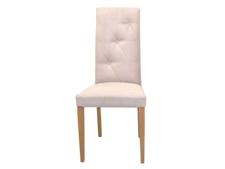 Esszimmer Hochlehner in Beige Kunstleder Eichefarben (2er Set) von Pharao24.de