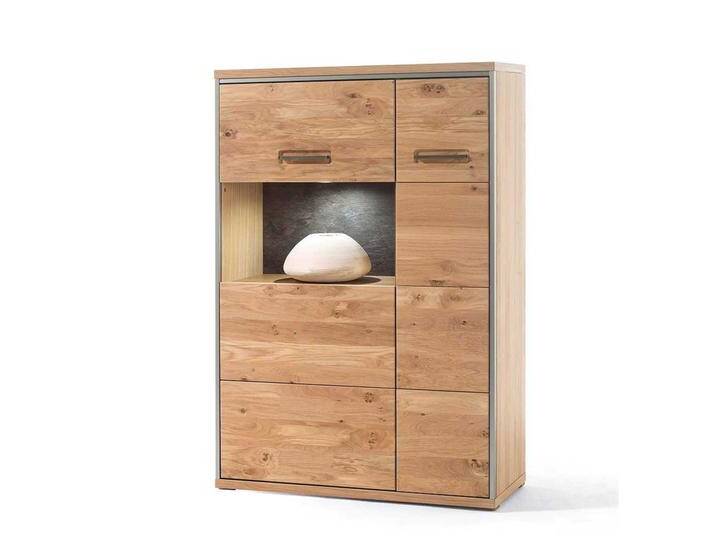 Esszimmer Kommode in Asteiche Bianco furniert Silberfarben Esszimmer Kommode in Asteiche Bianco furniert Silberfarben von Pharao24.de