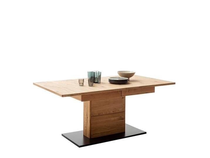 Esszimmer Tisch mit Auszug in Wildeichefarben Anthrazit Esszimmer Tisch mit Auszug in Wildeichefarben Anthrazit von Pharao24.de