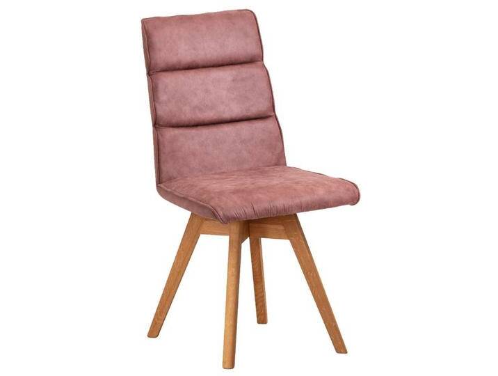 Esszimmerstuhl, Candy-Colours, 47x60x92 cm, Microfaser & Wildeiche Massivholz, Modern von Pharao24.de