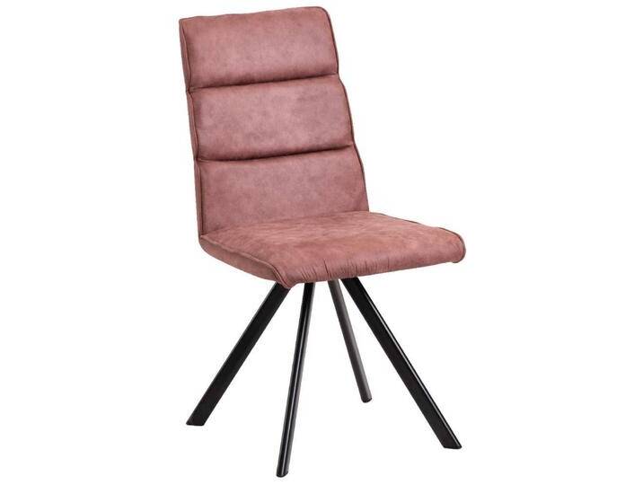 Esszimmerstuhl Stuhl Esszimmer aus Microfaser mit aufwendigen Steppungen (2er Set) von Pharao24.de
