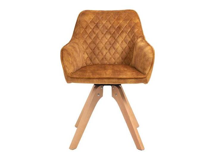 Esszimmerstuhl in Goldfarben Gestell aus Buche Massivholz Esszimmerstuhl in Goldfarben Gestell aus Buche Massivholz von Pharao24.de