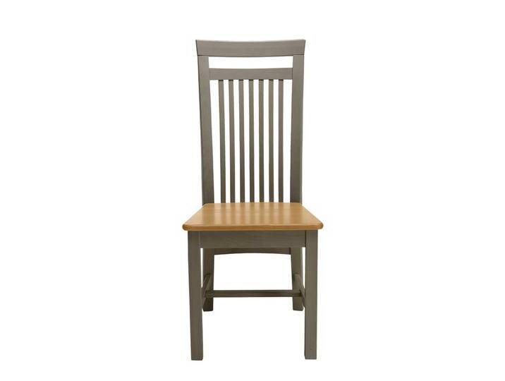 Esszimmerstuhl in Grau Laugenfarben Kiefer Massivholz (2er Set) von Pharao24.de