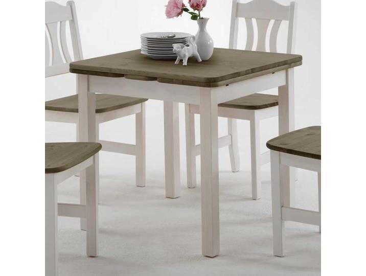 Esszimmertisch in Weiß Grau Kiefer massiv Esszimmertisch in Weiß Grau Kiefer massiv von Pharao24.de