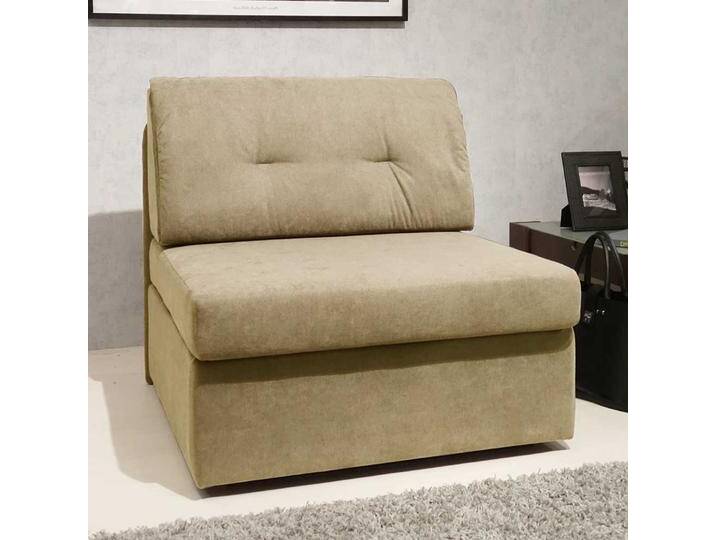Faltsessel Beige in modernem Design Schlaffunktion von Pharao24.de