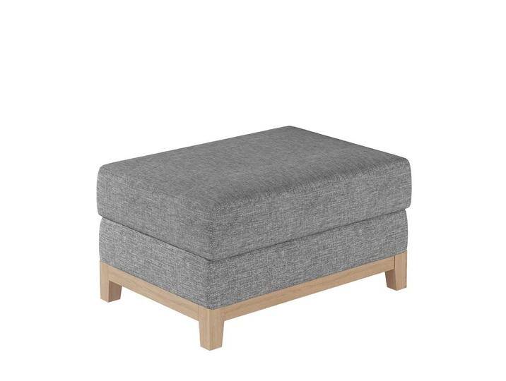 Fusshocker Polsterhocker mit Schaumstoffpolsterung in Grau Fusshocker Polsterhocker mit Schaumstoffpolsterung in Grau von Pharao24.de