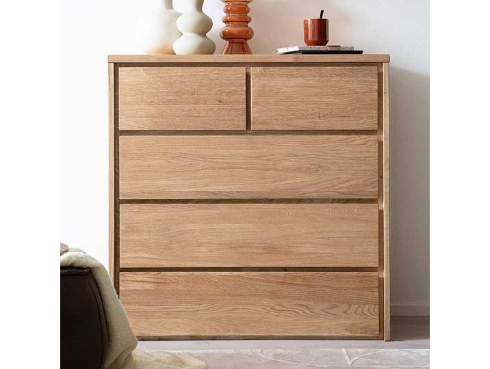 Garderobenkommode aus Eiche Massivholz modernem Design von Pharao24.de