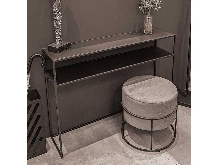 Garderobentisch mit Metall Oberfläche modernem Design Garderobentisch mit Metall Oberfläche modernem Design von Pharao24.de