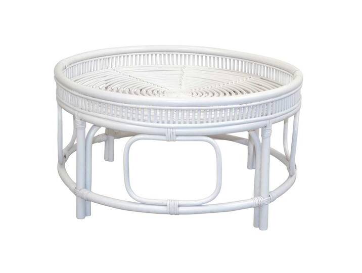 Geflecht Tisch mit Glasplatte im Landhausstil Rattan Geflecht Tisch mit Glasplatte im Landhausstil Rattan von Pharao24.de
