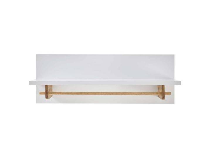 Hängegarderobe in Weiß und Asteiche Skandi Design von Pharao24.de