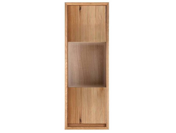 Hängevitrine Wandschrank aus Massivholz 120 cm hoch von Pharao24.de