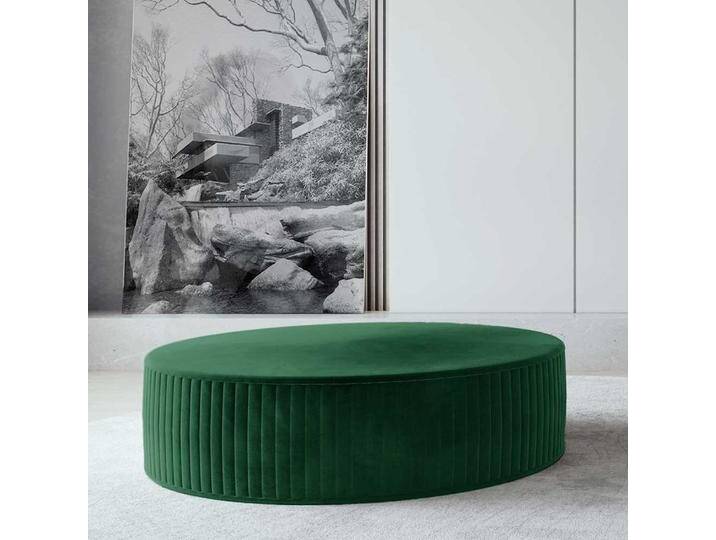 Hocker Polsterhocker aus Samt in runder Form Hocker Polsterhocker aus Samt in runder Form von Pharao24.de