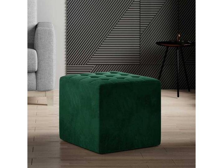 Hocker Sitzhocker aus Samt in quadratischer Form von Pharao24.de