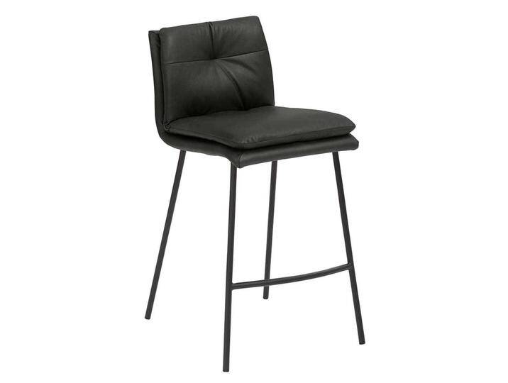 Hocker für Küchentheke mit 67 cm Sitzhöhe Bezug aus Microfaser von Pharao24.de
