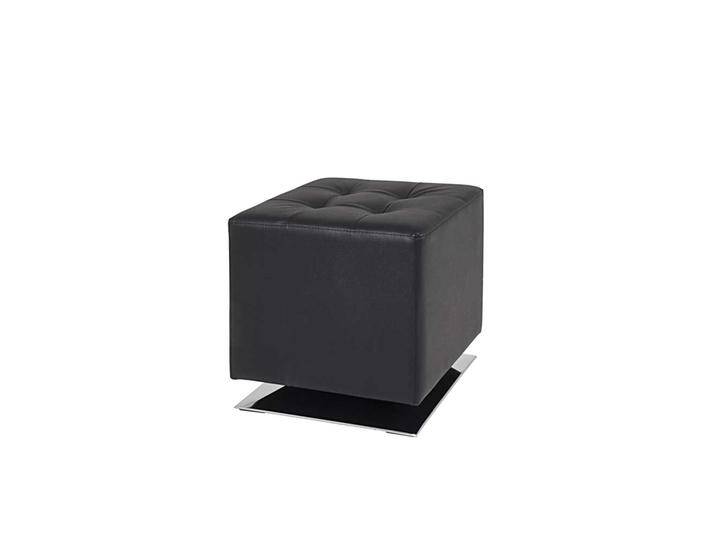 Hocker in Schwarz Kunstleder Hocker in Schwarz Kunstleder von Pharao24.de