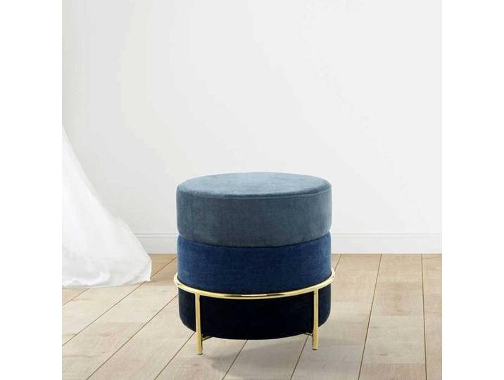 Hocker in runder Form Fußgestell aus Metall Hocker in runder Form Fußgestell aus Metall von Pharao24.de