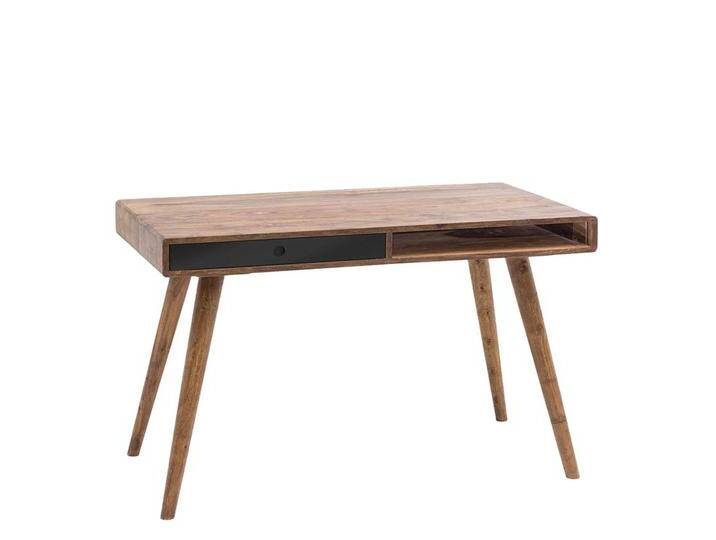 Jugendzimmer Schreibtisch aus Sheesham Massivholz einer Schublade von Pharao24.de