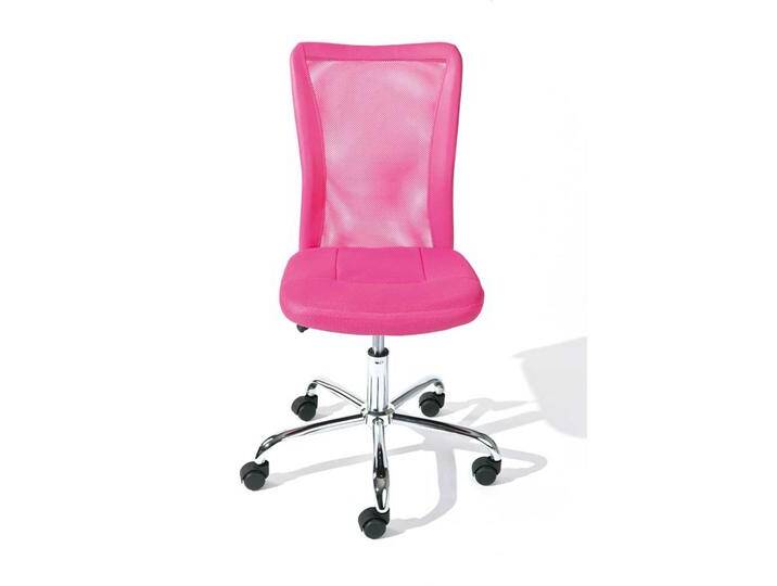 Kinderdrehstuhl in Pink Meshgewebe von Pharao24.de