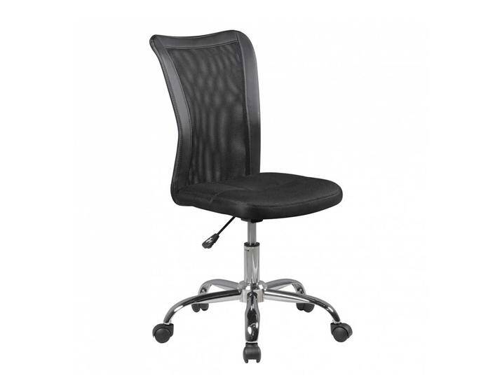 Kinderdrehstuhl modern mit höhenverstellbarem Sitz Schwarz von Pharao24.de