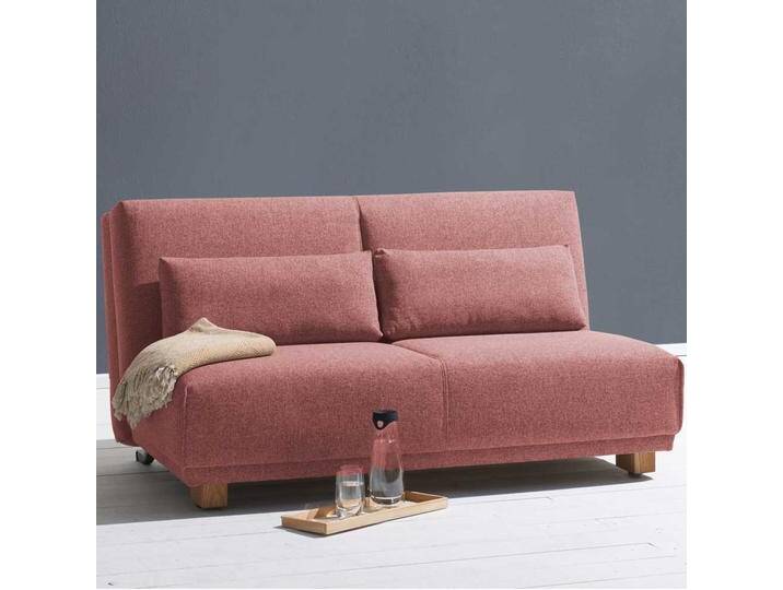Klappsofa in Rosa Stoff Made in Germany von Pharao24.de