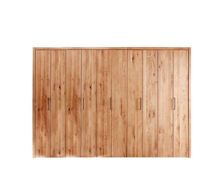 Kleiderschrank massiv mit 5 Falttüren 216 cm hoch von Pharao24.de