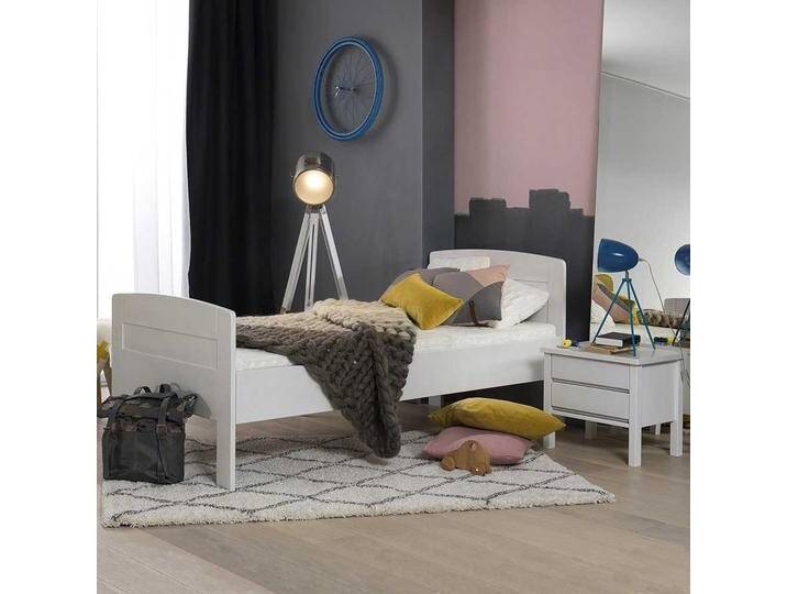 Komfortbett in Weiß Buche massiv Nachttisch (zweiteilig) von Pharao24.de