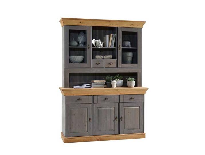 Küchenbuffet in Grau Kiefer teilmassiv von Pharao24.de
