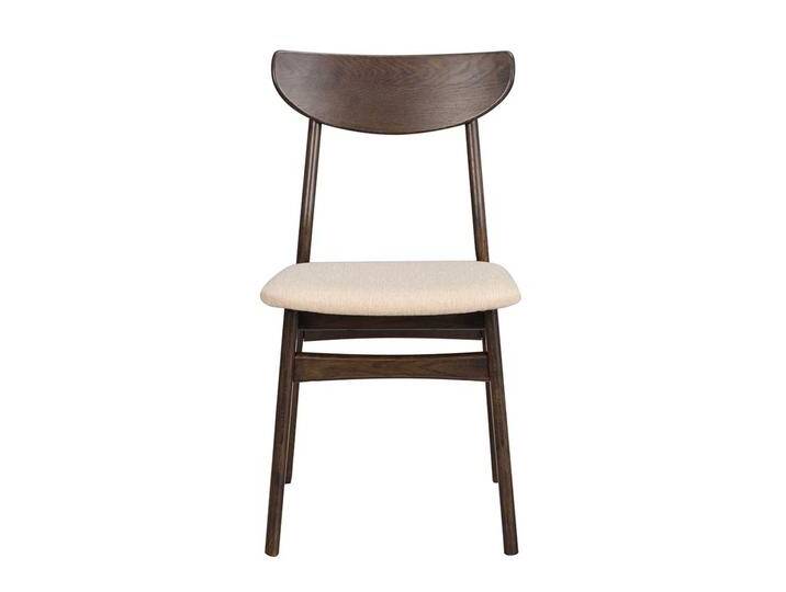 Küchenstuhl in Eiche dunkel Beige (2er Set) von Pharao24.de