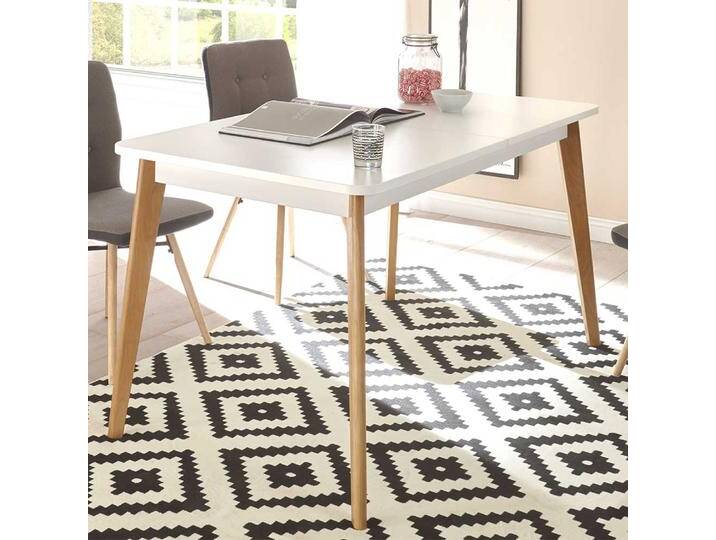 Küchentisch mit Auszug im Skandi Design 140-180 cm breit von Pharao24.de