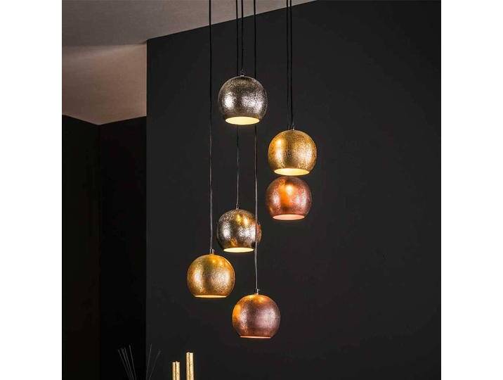 Metall Hängelampe in Kupferfarben - Gold - Nickel modernes Design von Pharao24.de
