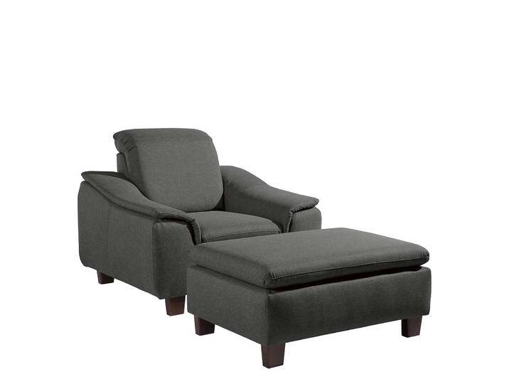 Moderner Design Sessel in Anthrazit Stoff Made in Germany Moderner Design Sessel in Anthrazit Stoff Made in Germany von Pharao24.de