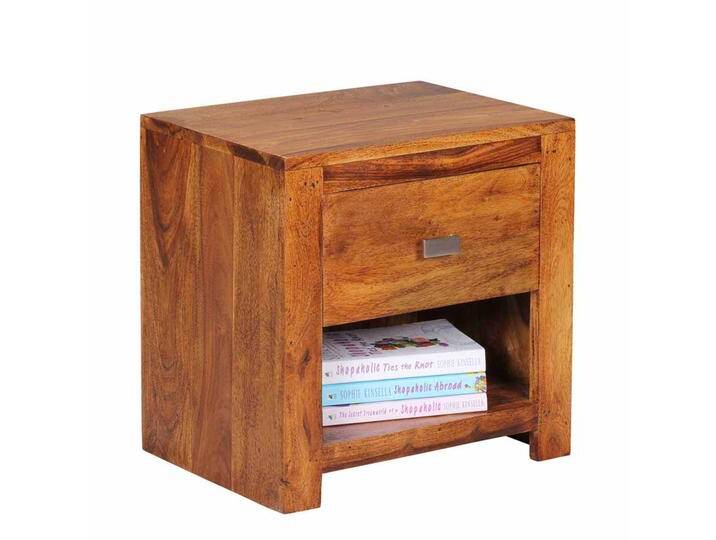 Nachtkonsölchen aus Sheesham Massivholz Landhaus Nachtkonsölchen aus Sheesham Massivholz Landhaus von Pharao24.de