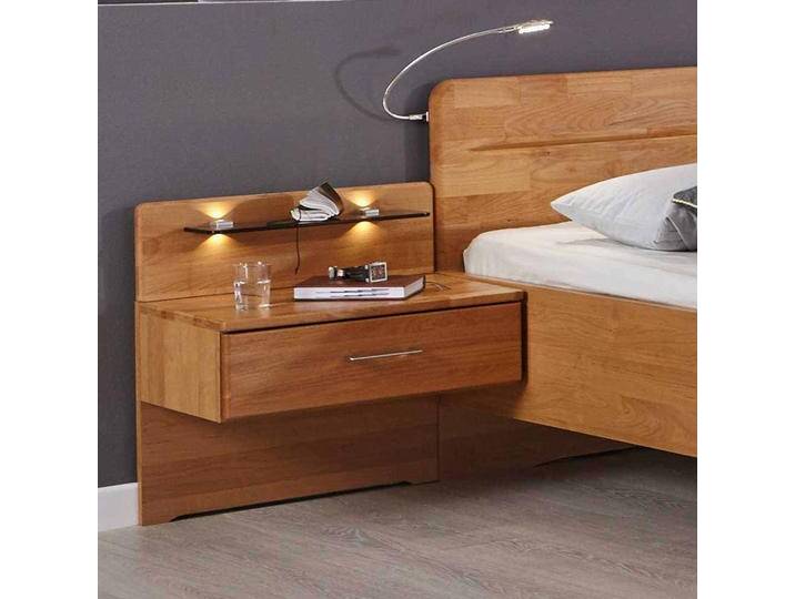 Nachttisch Set mit LED Beleuchtung Erle (2er Set) von Pharao24.de