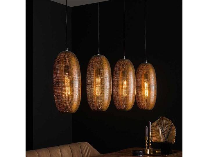 Pendelleuchte 4-flammig in modernem Design 125 cm breit von Pharao24.de