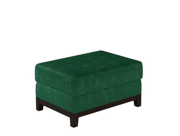 Polsterhocker Couchhocker in Dunkelgrün mit Schaumstoffpolsterung Polsterhocker Couchhocker in Dunkelgrün mit Schaumstoffpolsterung von Pharao24.de
