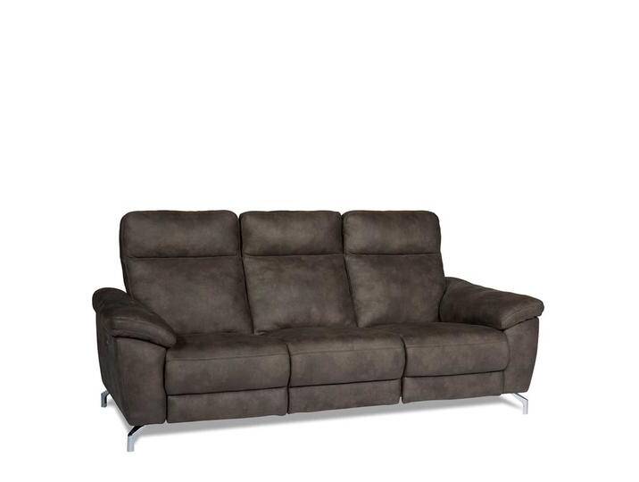 Relaxcouch in Braun Microfaser modern von Pharao24.de