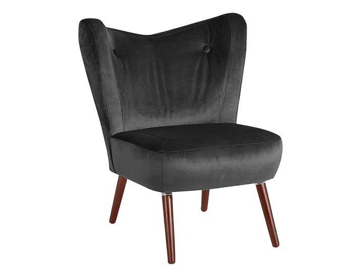Retrostil Sessel Anthrazit Made in Germany 43 cm Sitzhöhe von Pharao24.de