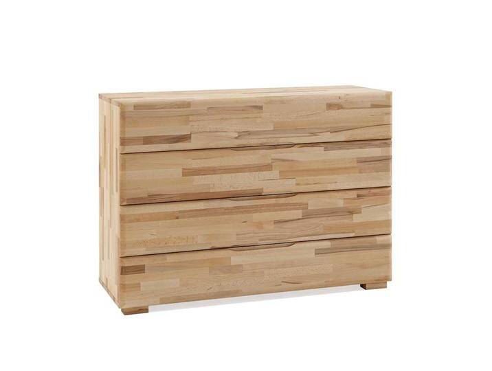 Schlafzimmer Kommode aus Kernbuche Massivholz 4 Schubladen von Pharao24.de