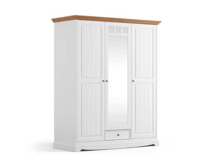 Schlafzimmerschrank Drehtürenschrank mit Spiegel und Drehtüren Schlafzimmerschrank Drehtürenschrank mit Spiegel und Drehtüren von Pharao24.de
