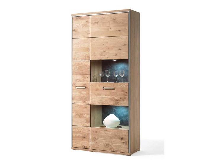 Schrank Vitrine in Asteiche Bianco furniert Landhausstil Schrank Vitrine in Asteiche Bianco furniert Landhausstil von Pharao24.de